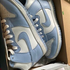 Nike Blue and White Sneakers Classic Design